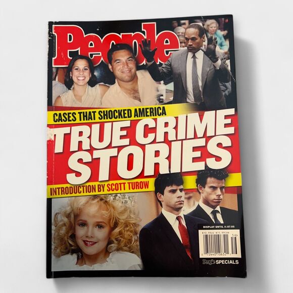 PEOPLE MAGAZINE COLLECTORS BOOK 2005 TRUE CRIME STORIES THAT SHOCKED AMERICA - Picture 1 of 10